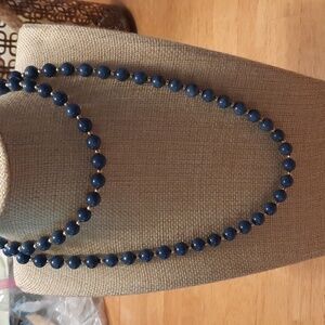 Stunning Lapis Infinity Beads